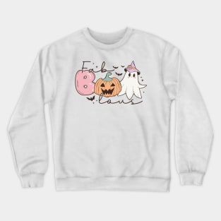 Halloween -Fab Boo Lous Crewneck Sweatshirt